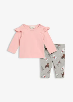 Camiseta de manga larga y leggings (2 piezas)