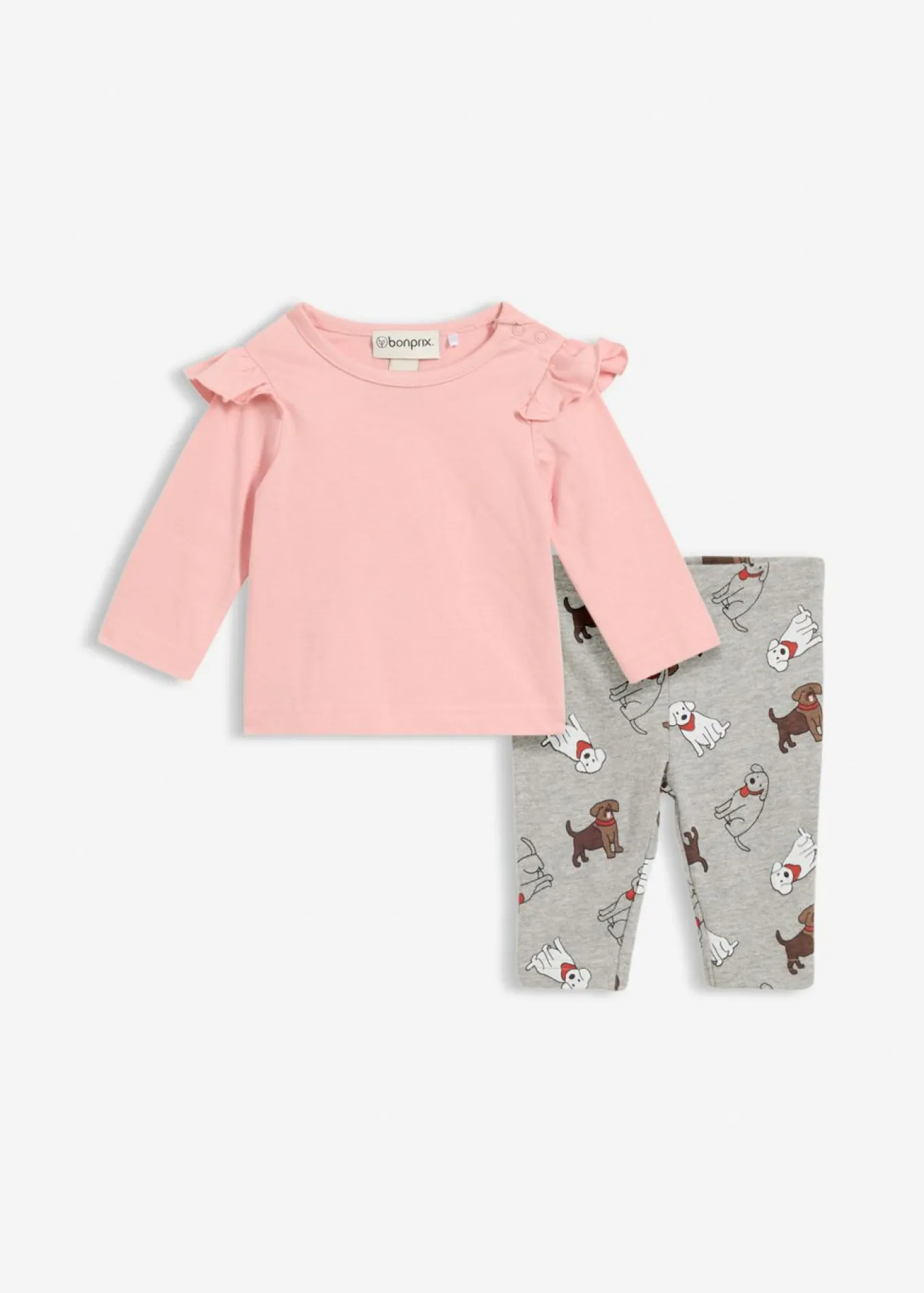 Camiseta de manga larga y leggings (2 piezas)
