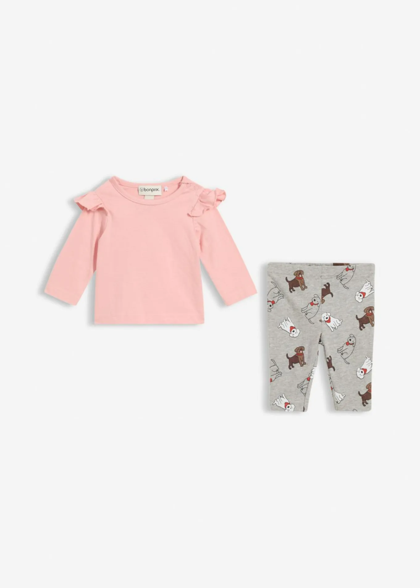 Camiseta de manga larga y leggings (2 piezas)