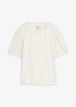Camiseta de mezcla de algodón