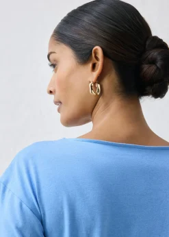 Camiseta de mezcla de algodón