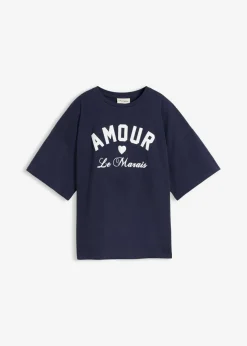 Camiseta de mezcla de algodón elástico
