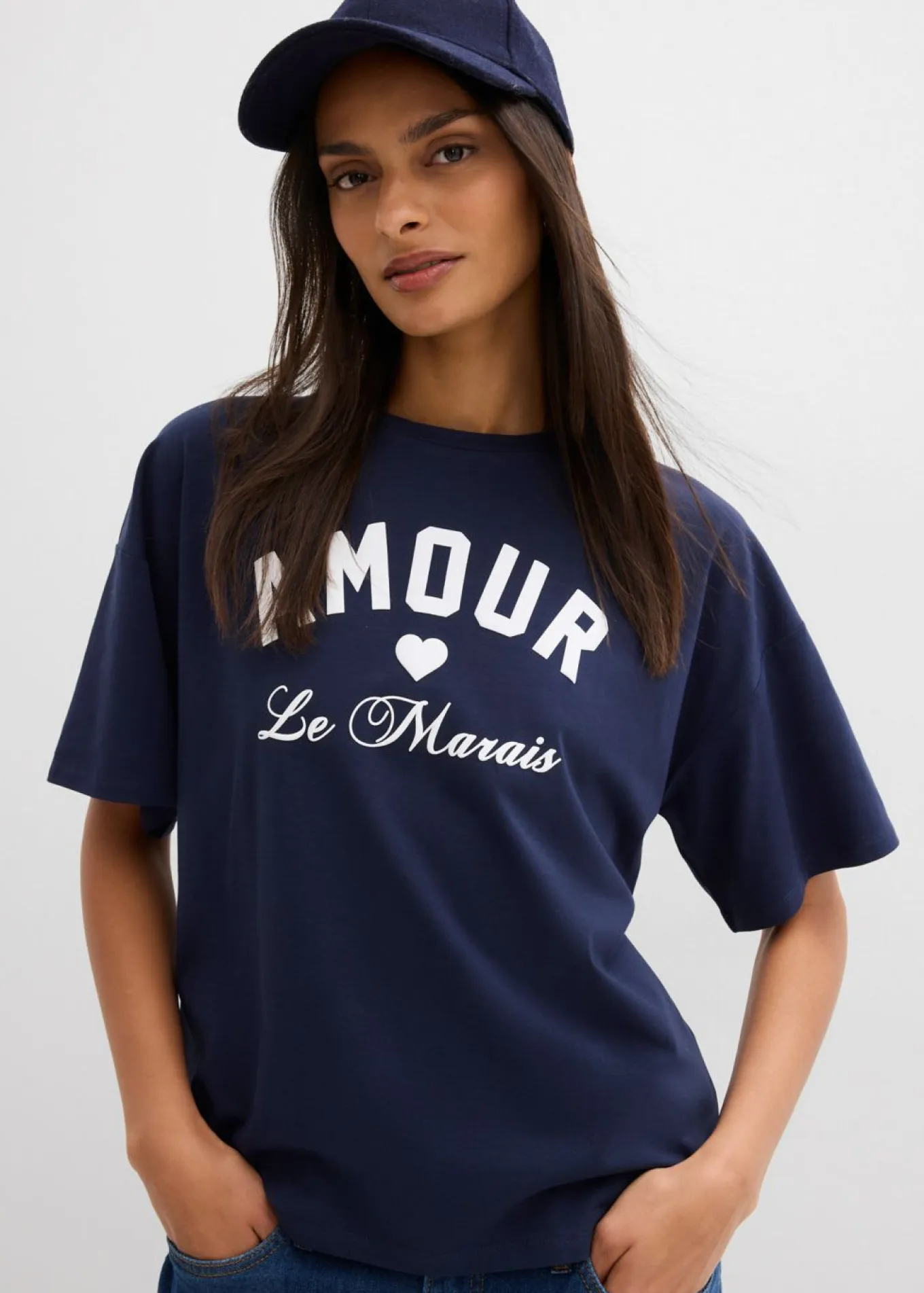 Camiseta de mezcla de algodón elástico