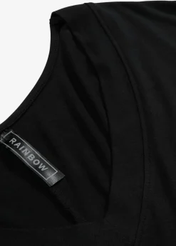 Camiseta de mezcla de viscosa fluida