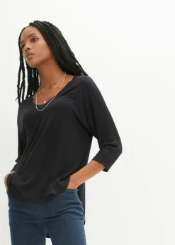Camiseta de mezcla de viscosa fluida