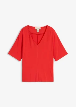 Camiseta de mezcla de viscosa