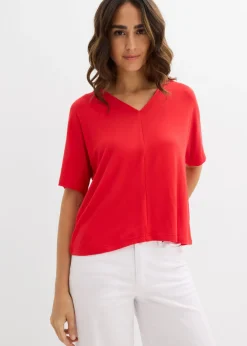 Camiseta de mezcla de viscosa