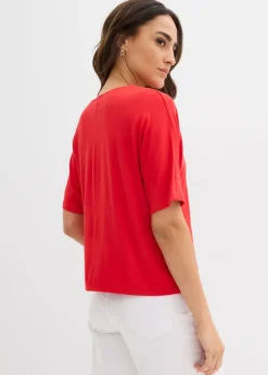 Camiseta de mezcla de viscosa