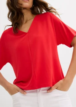 Camiseta de mezcla de viscosa