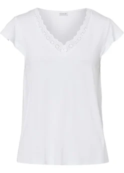 Camiseta de mezcla de viscosa