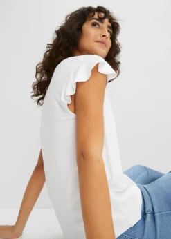Camiseta de mezcla de viscosa