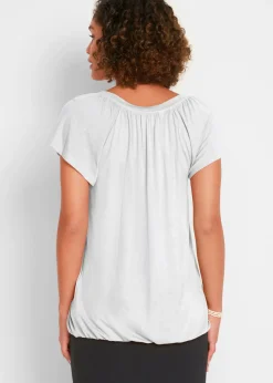 Camiseta de mezcla de viscosa
