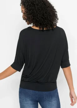 Camiseta de mezcla de viscosa fluida