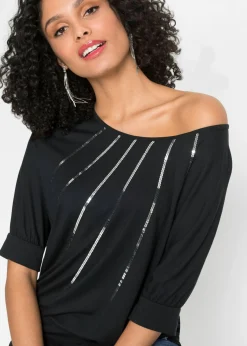 Camiseta de mezcla de viscosa fluida