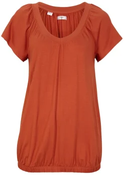 Camiseta de mezcla de viscosa