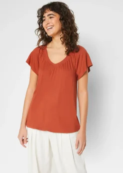 Camiseta de mezcla de viscosa