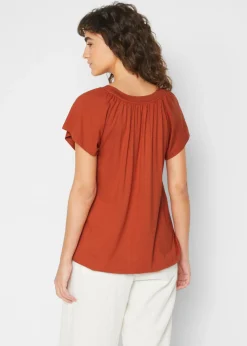 Camiseta de mezcla de viscosa