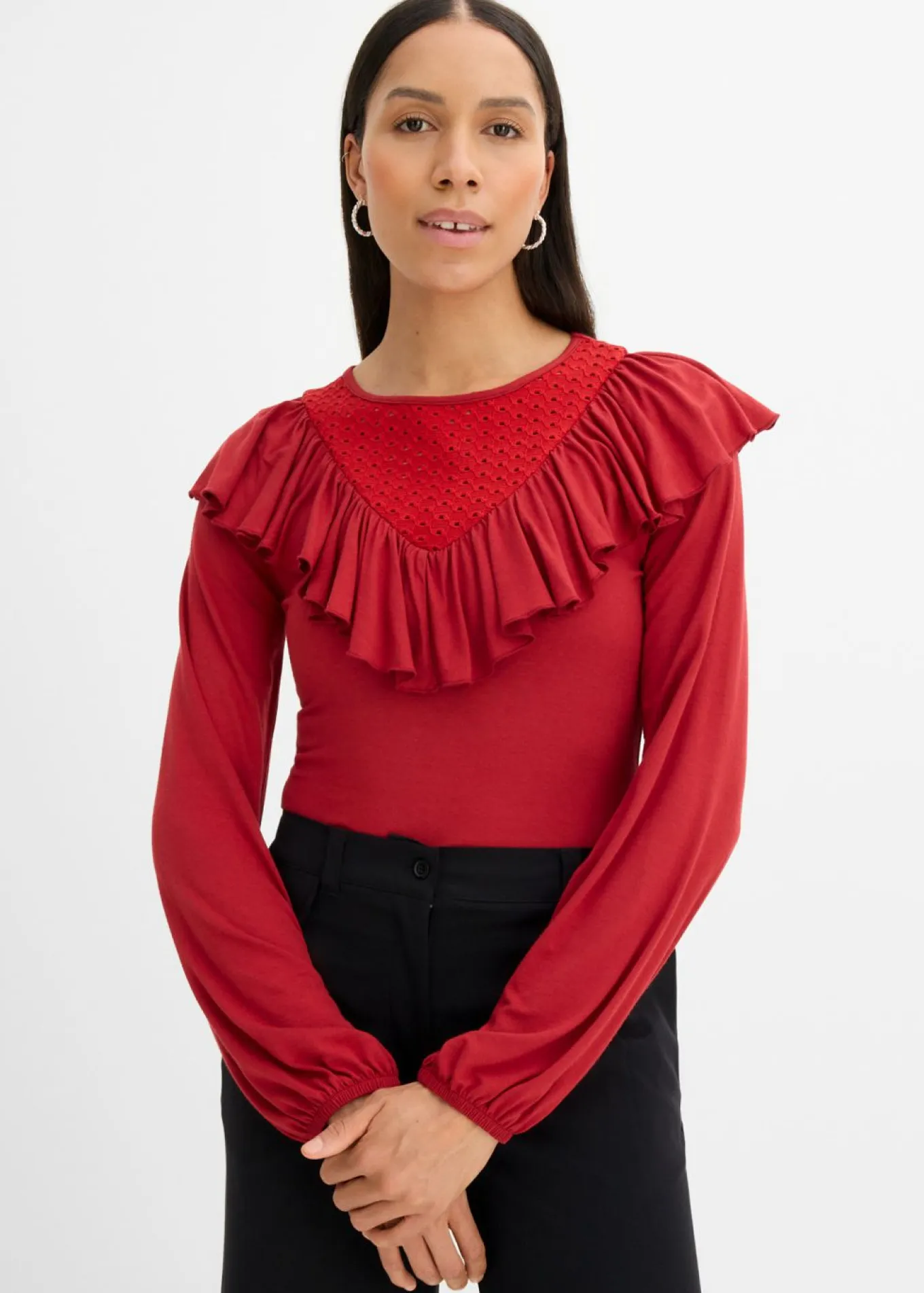 Camiseta de mezcla de viscosa