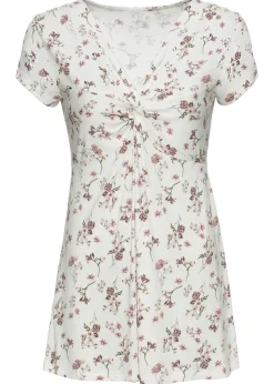 Camiseta de mezcla de viscosa
