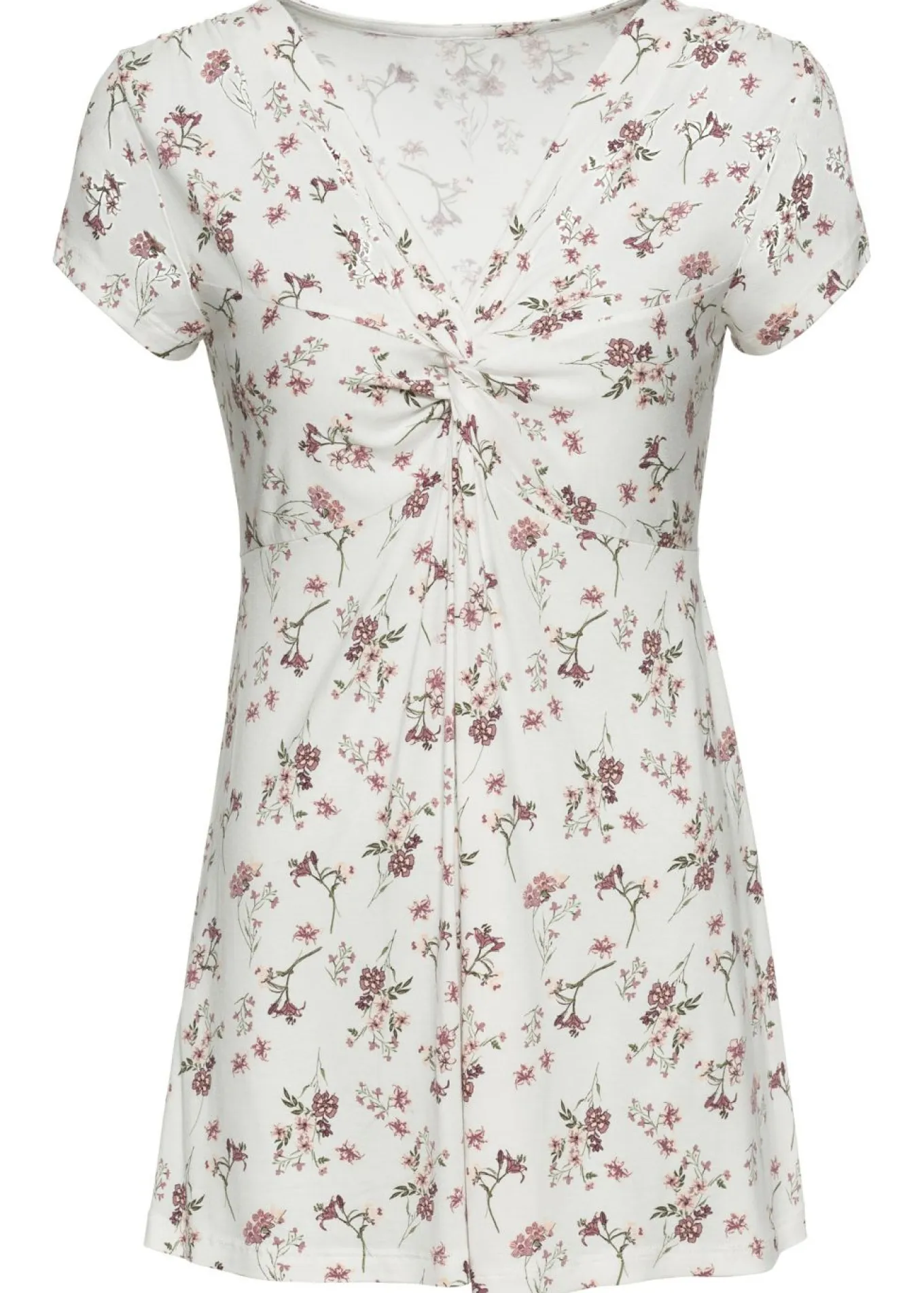 Camiseta de mezcla de viscosa
