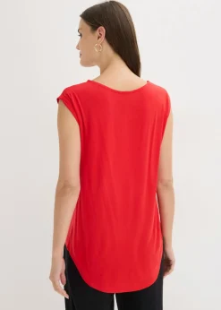 Camiseta de mezcla de viscosa