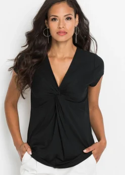 Camiseta de mezcla de viscosa