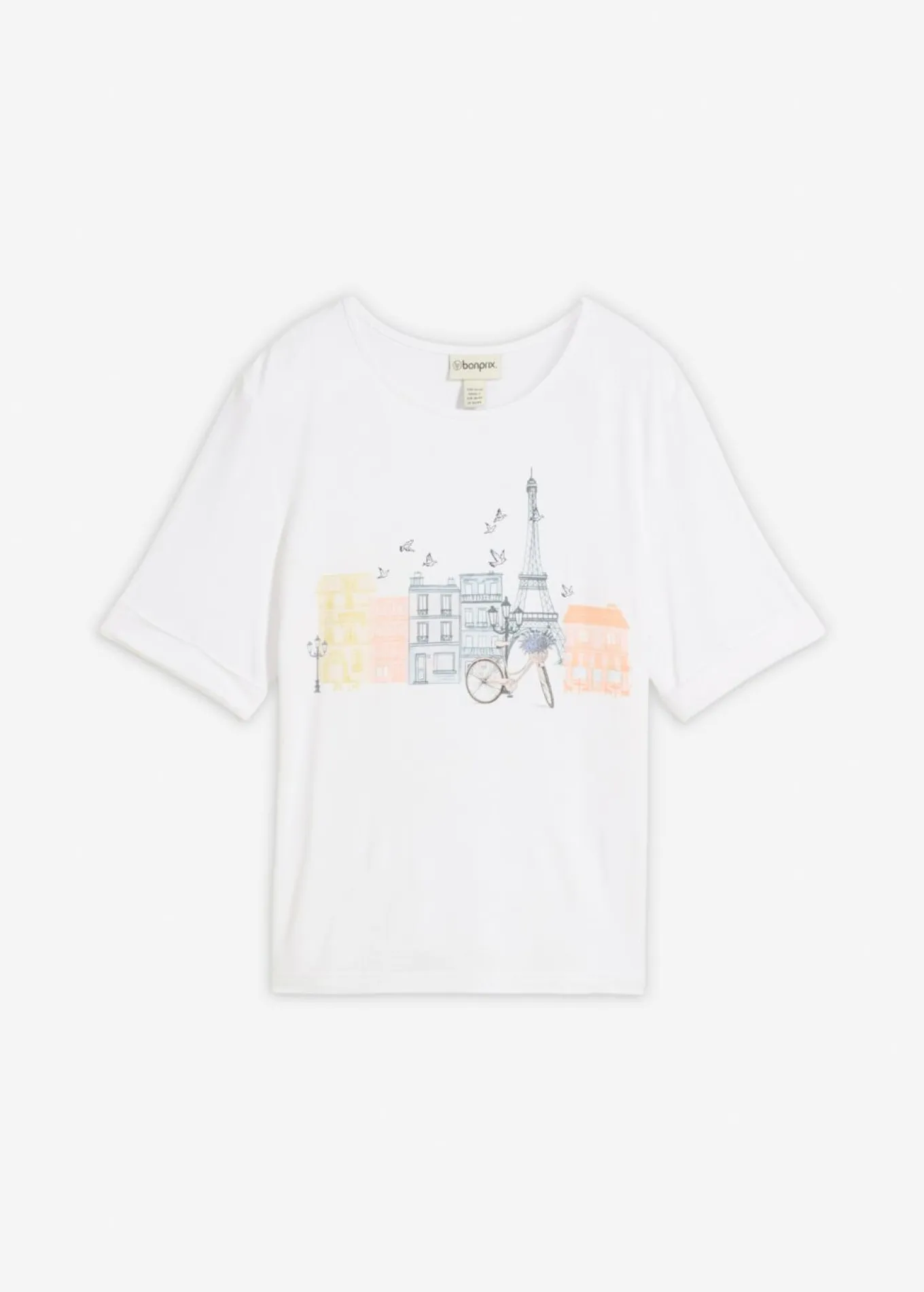 Camiseta de mezcla de viscosa