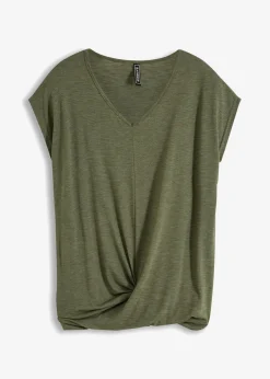 Camiseta de mezcla de viscosa