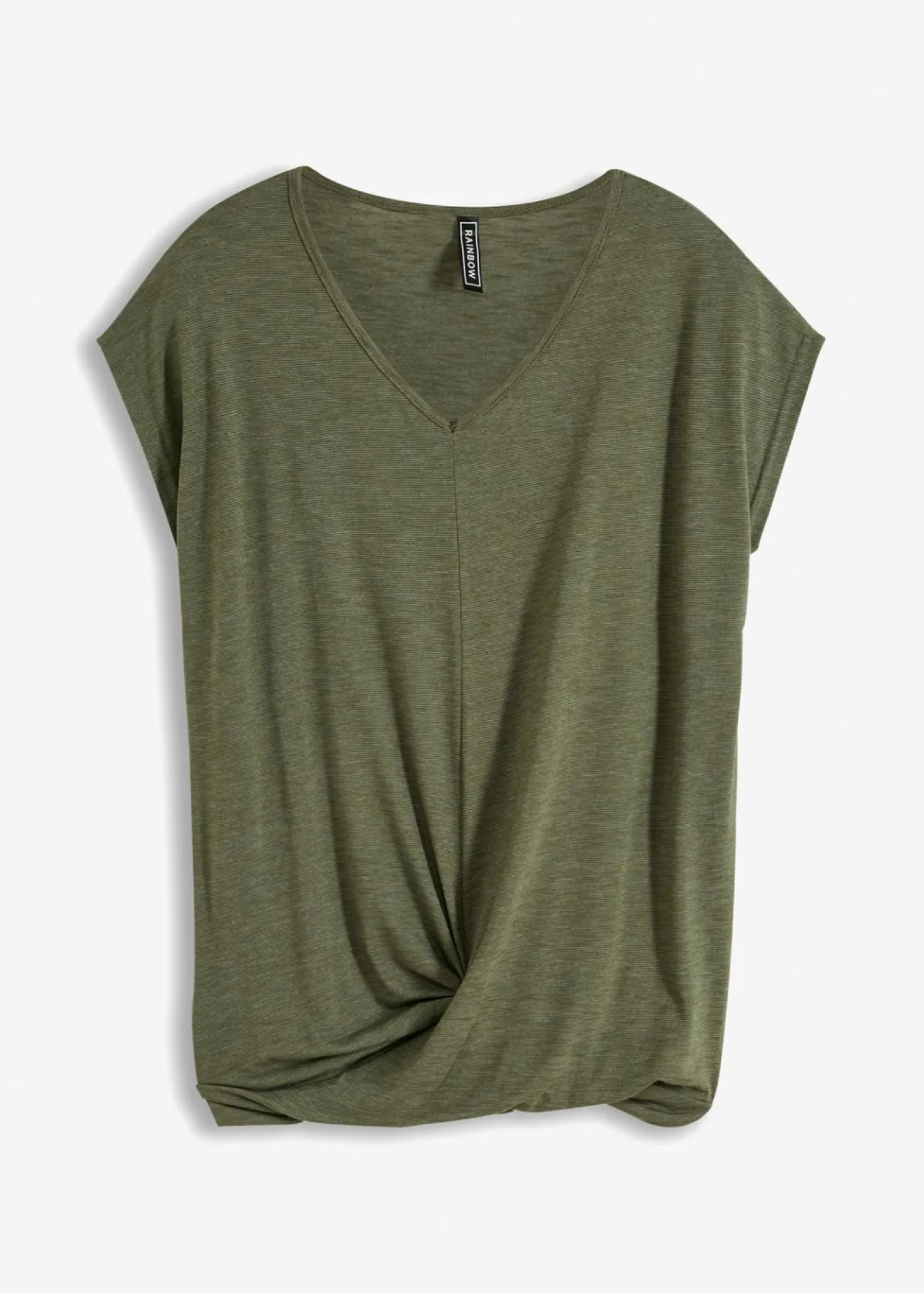 Camiseta de mezcla de viscosa