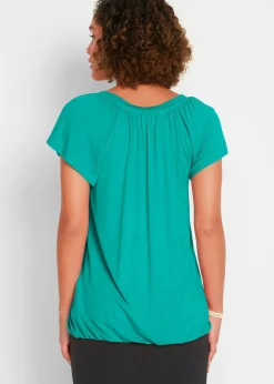 Camiseta de mezcla de viscosa