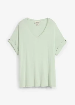 Camiseta de mezcla de viscosa fluida