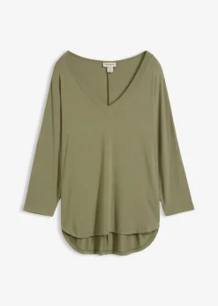 Camiseta de mezcla de viscosa fluida