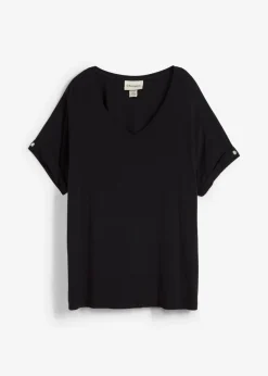 Camiseta de mezcla de viscosa fluida