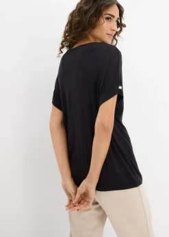 Camiseta de mezcla de viscosa fluida