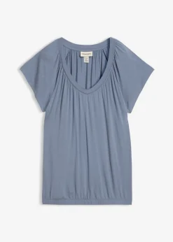 Camiseta de mezcla de viscosa
