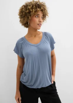 Camiseta de mezcla de viscosa