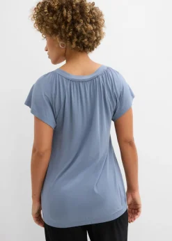 Camiseta de mezcla de viscosa