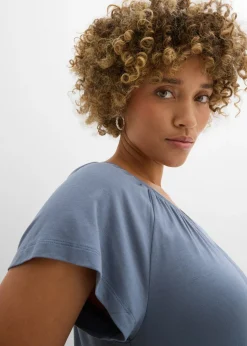 Camiseta de mezcla de viscosa
