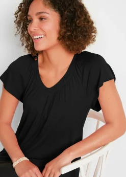 Camiseta de mezcla de viscosa