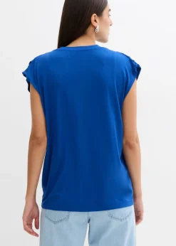 Camiseta de mezcla de viscosa fluida
