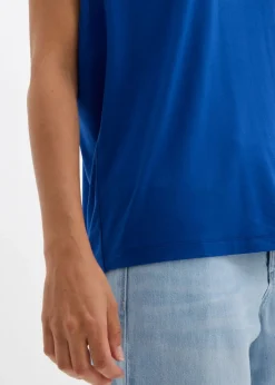 Camiseta de mezcla de viscosa fluida