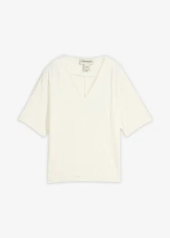 Camiseta de mezcla de viscosa