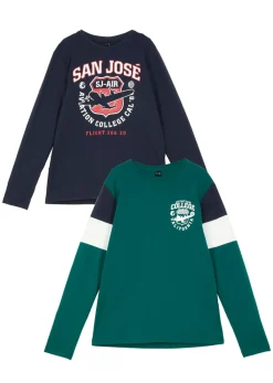 Camiseta de niño de manga larga (2 unidades)