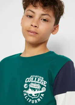 Camiseta de niño de manga larga (2 unidades)