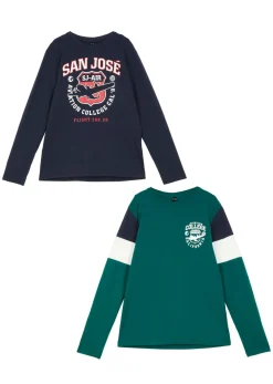 Camiseta de niño de manga larga (2 unidades)