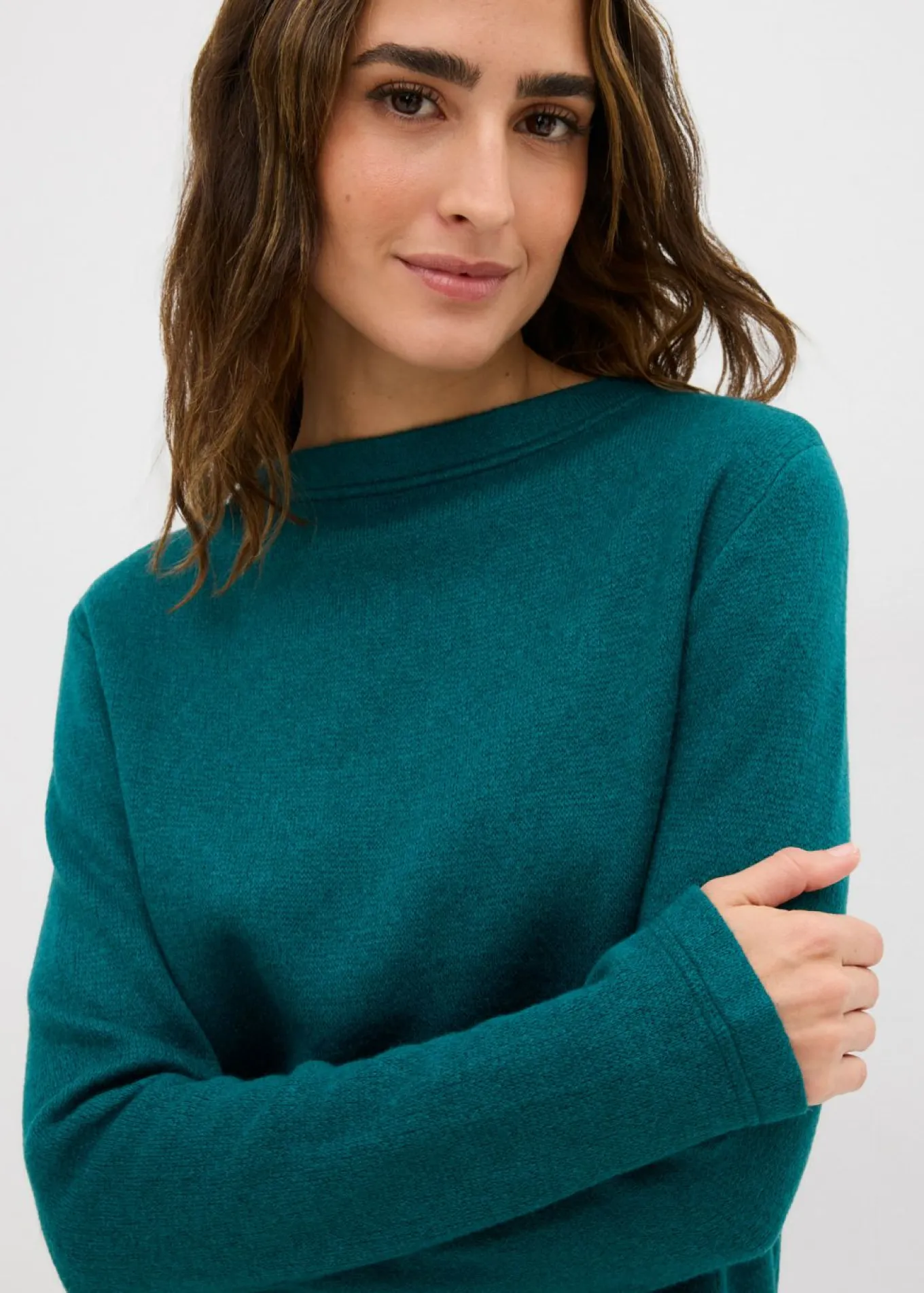 Camiseta de punto ajustada