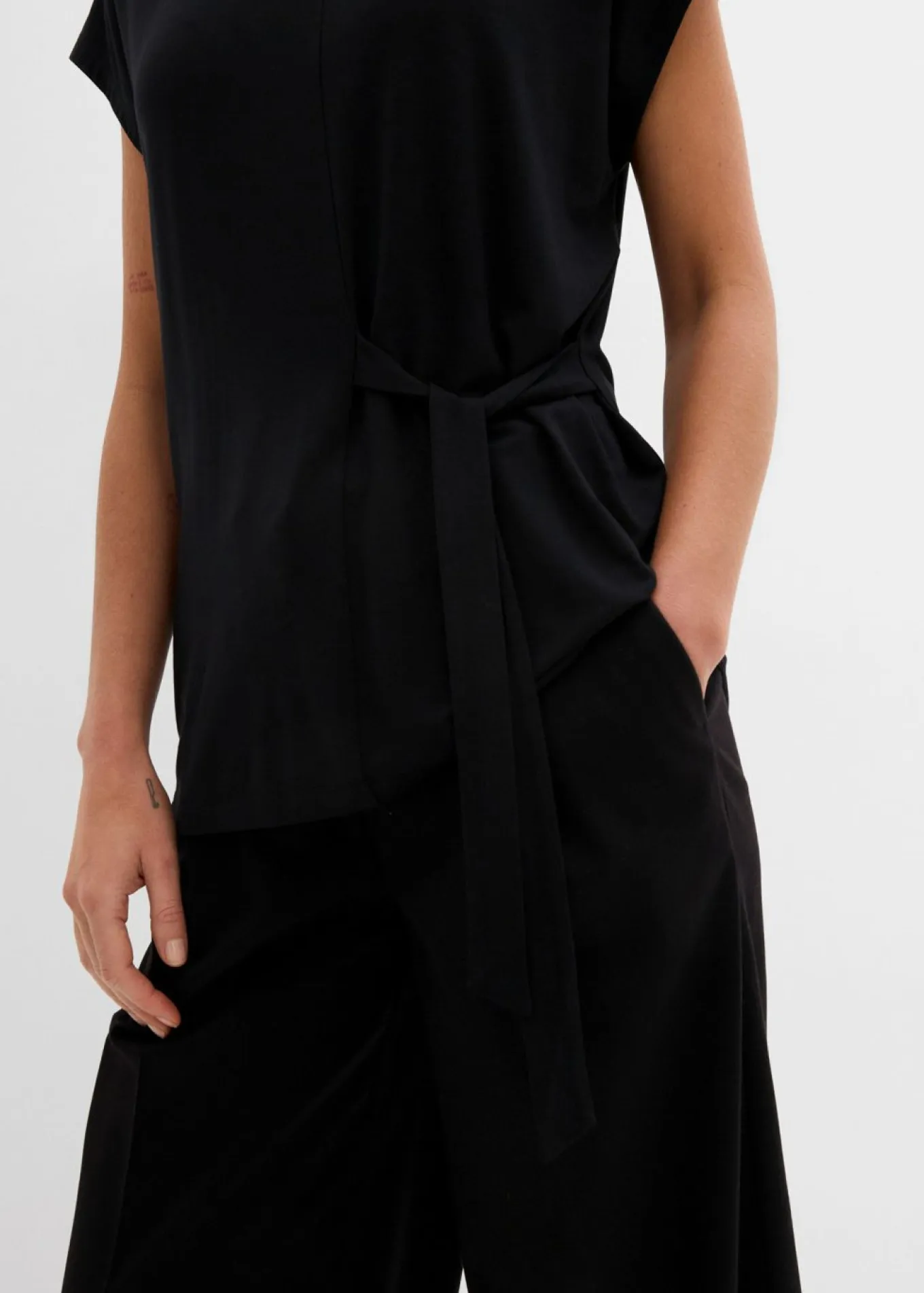 Camiseta de suave mezcla de viscosa