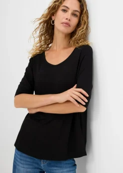 Camiseta de suave mezcla de viscosa