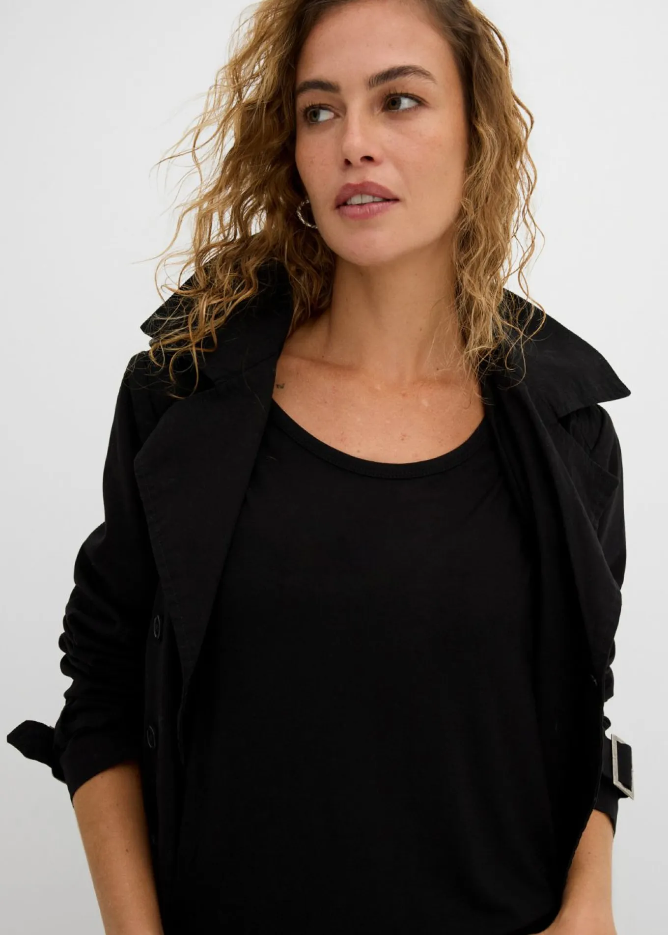 Camiseta de suave mezcla de viscosa
