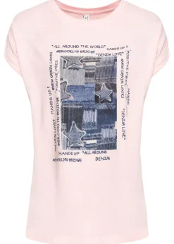 Camiseta de suave mezcla de viscosa